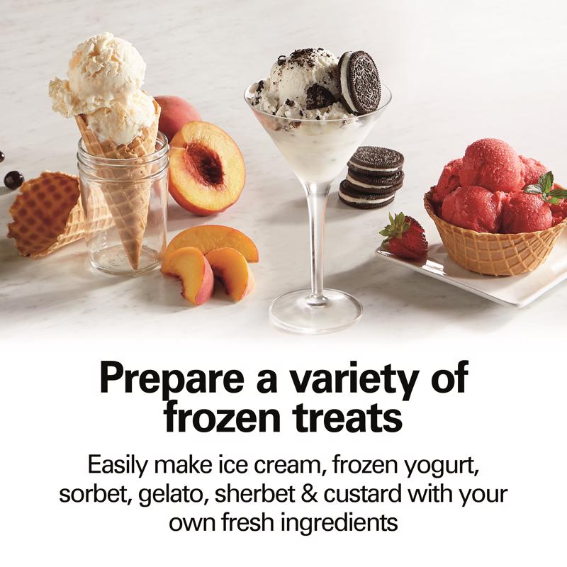 Hamilton Beach White 4 qt Ice Cream Maker 15.3 in. H X 12.5 in. W X 11.1 in. L, Pack of 2